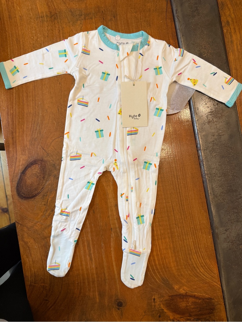Kyte Baby Footie - Cloud Party